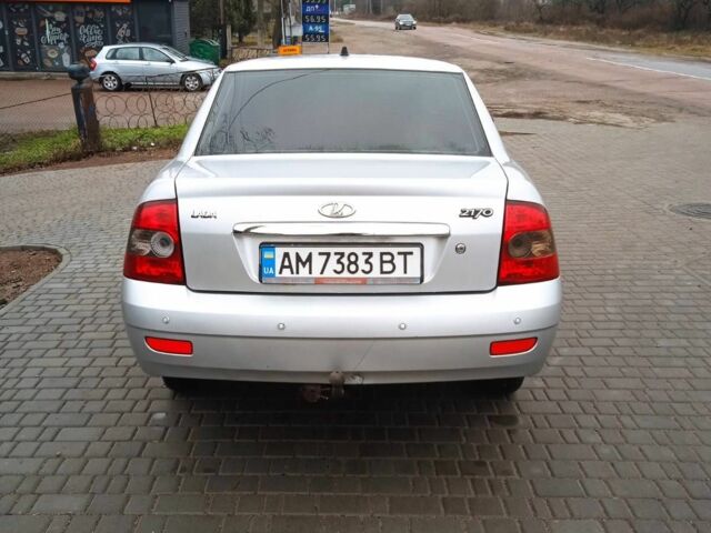 Серый ВАЗ 2170 Priora, объемом двигателя 1.6 л и пробегом 103 тыс. км за 2200 $, фото 3 на Automoto.ua