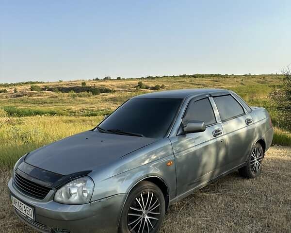 Серый ВАЗ 2170 Priora, объемом двигателя 1.6 л и пробегом 212 тыс. км за 2900 $, фото 4 на Automoto.ua