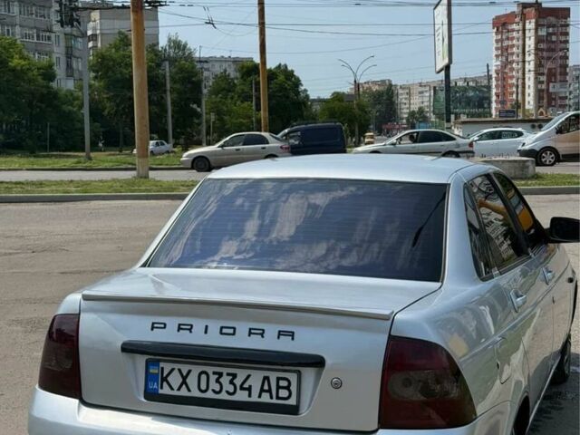 Серый ВАЗ 2170 Priora, объемом двигателя 1.6 л и пробегом 205 тыс. км за 3000 $, фото 5 на Automoto.ua