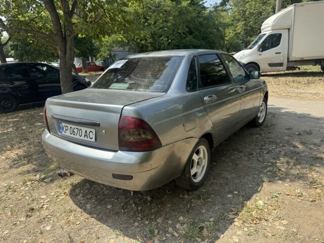 Серый ВАЗ 2170 Priora, объемом двигателя 1.6 л и пробегом 200 тыс. км за 1600 $, фото 6 на Automoto.ua