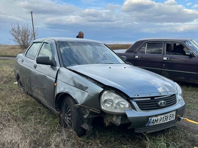 Серый ВАЗ 2170 Priora, объемом двигателя 1.6 л и пробегом 2 тыс. км за 1150 $, фото 1 на Automoto.ua