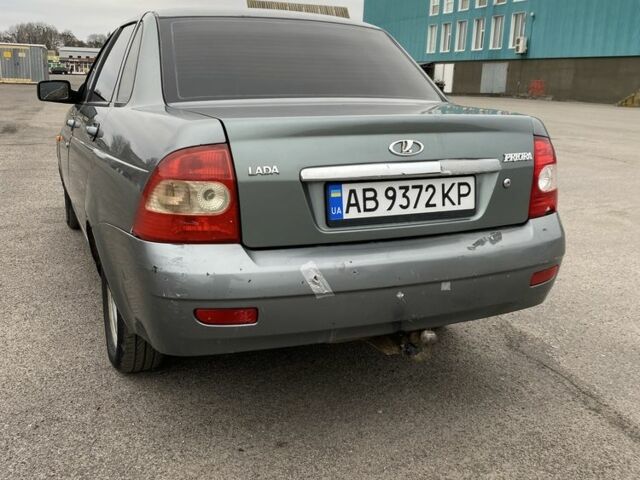 Серый ВАЗ 2170 Priora, объемом двигателя 1.6 л и пробегом 205 тыс. км за 1800 $, фото 4 на Automoto.ua