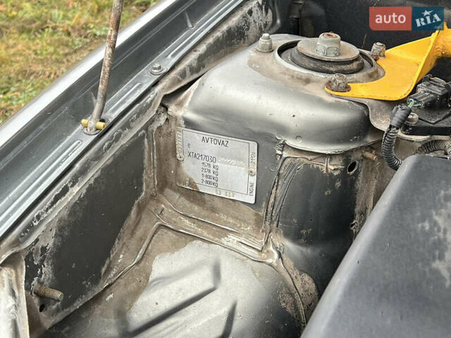 Сірий ВАЗ 2170 Priora, об'ємом двигуна 1.6 л та пробігом 90 тис. км за 2800 $, фото 12 на Automoto.ua