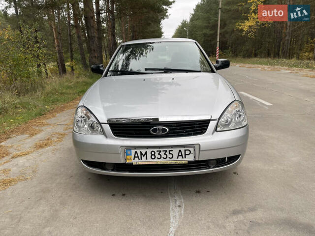 Серый ВАЗ 2170 Priora, объемом двигателя 1.6 л и пробегом 46 тыс. км за 3399 $, фото 3 на Automoto.ua