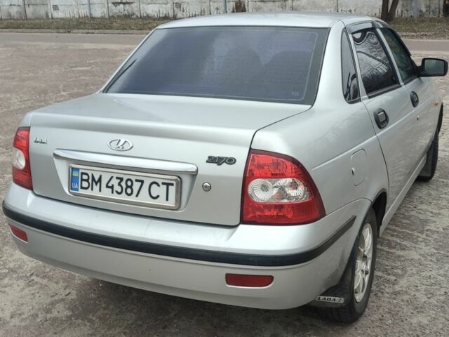 Серый ВАЗ 2170 Priora, объемом двигателя 1.6 л и пробегом 167 тыс. км за 2100 $, фото 4 на Automoto.ua