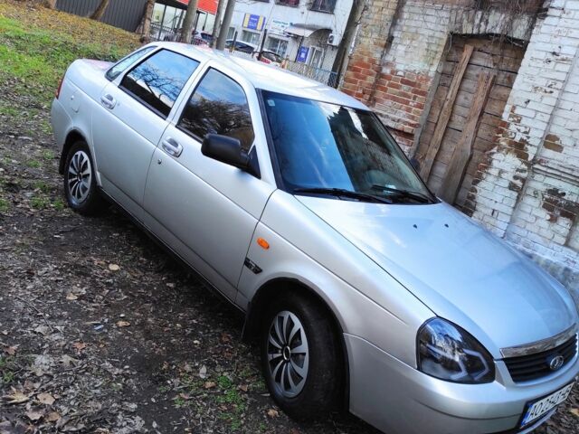 Серый ВАЗ 2170 Priora, объемом двигателя 1.6 л и пробегом 160 тыс. км за 2500 $, фото 2 на Automoto.ua