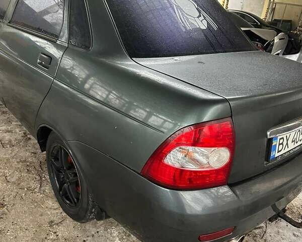 Серый ВАЗ 2170 Priora, объемом двигателя 1.6 л и пробегом 100 тыс. км за 4100 $, фото 3 на Automoto.ua