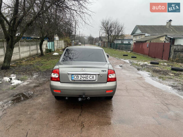 Серый ВАЗ 2170 Priora, объемом двигателя 1.6 л и пробегом 240 тыс. км за 2300 $, фото 3 на Automoto.ua