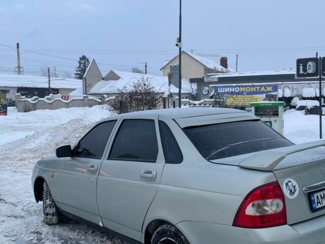 Серый ВАЗ 2170 Priora, объемом двигателя 1.6 л и пробегом 135 тыс. км за 1900 $, фото 6 на Automoto.ua