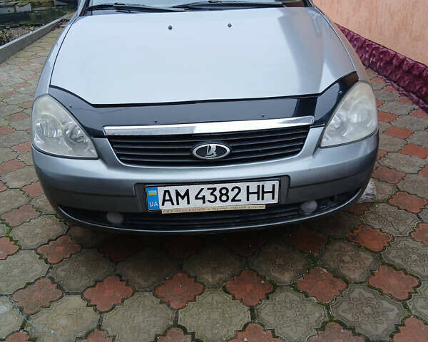 Сірий ВАЗ 2170 Priora, об'ємом двигуна 1.6 л та пробігом 210 тис. км за 2950 $, фото 1 на Automoto.ua