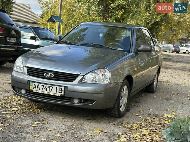 Серый ВАЗ 2170 Priora, объемом двигателя 1.6 л и пробегом 145 тыс. км за 2750 $, фото 5 на Automoto.ua