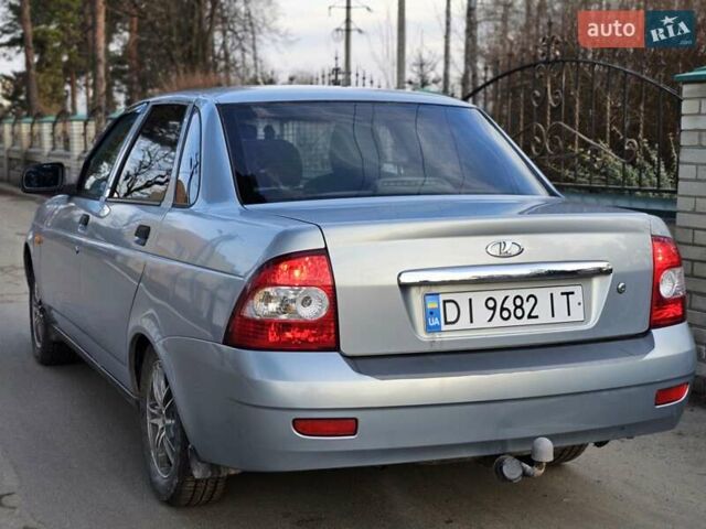 Серый ВАЗ 2170 Priora, объемом двигателя 1.6 л и пробегом 380 тыс. км за 2700 $, фото 3 на Automoto.ua