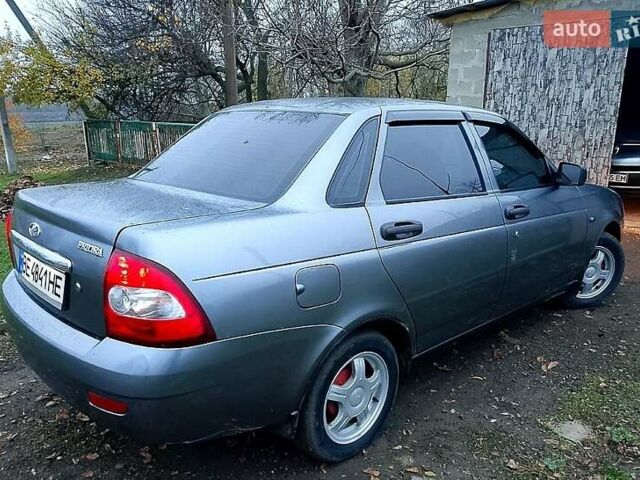 Серый ВАЗ 2170 Priora, объемом двигателя 1.6 л и пробегом 128 тыс. км за 2800 $, фото 2 на Automoto.ua