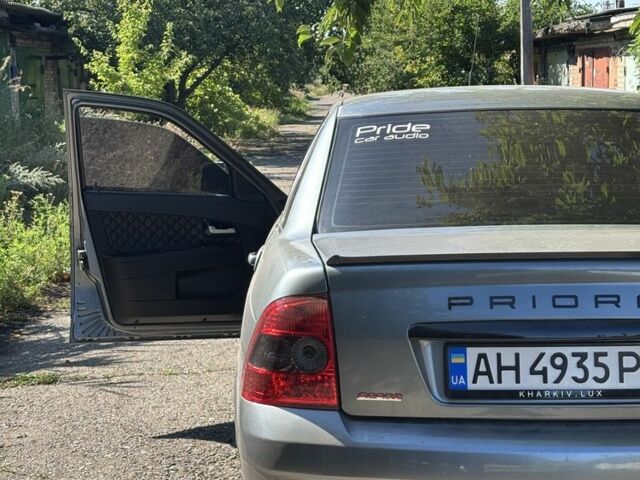 Сірий ВАЗ 2170 Priora, об'ємом двигуна 1.6 л та пробігом 130 тис. км за 3850 $, фото 19 на Automoto.ua