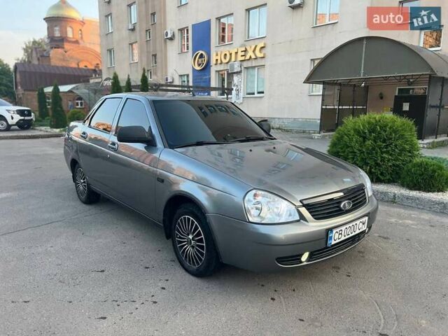 Серый ВАЗ 2170 Priora, объемом двигателя 1.6 л и пробегом 112 тыс. км за 3400 $, фото 3 на Automoto.ua