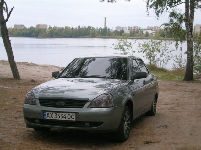 Сірий ВАЗ 2170 Priora, об'ємом двигуна 1.6 л та пробігом 146 тис. км за 4300 $, фото 4 на Automoto.ua