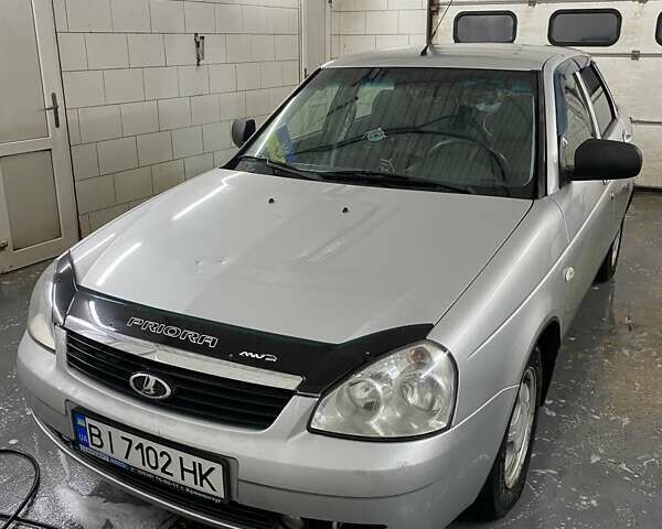 Серый ВАЗ 2170 Priora, объемом двигателя 1.6 л и пробегом 201 тыс. км за 2700 $, фото 6 на Automoto.ua