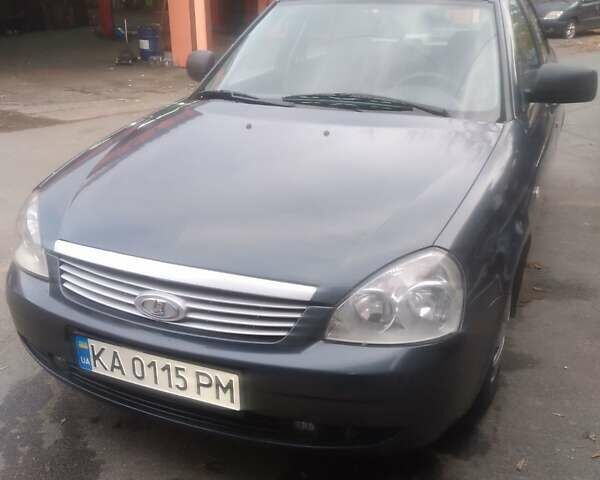 Сірий ВАЗ 2170 Priora, об'ємом двигуна 1.6 л та пробігом 204 тис. км за 3200 $, фото 1 на Automoto.ua
