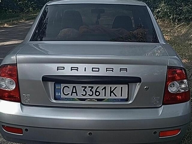 Серый ВАЗ 2170 Priora, объемом двигателя 1.6 л и пробегом 250 тыс. км за 4000 $, фото 4 на Automoto.ua