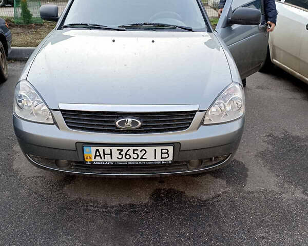 Сірий ВАЗ 2170 Priora, об'ємом двигуна 1.6 л та пробігом 59 тис. км за 4200 $, фото 1 на Automoto.ua