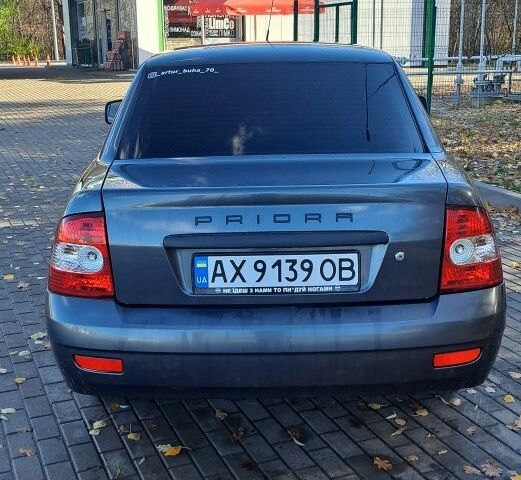 Сірий ВАЗ 2170 Priora, об'ємом двигуна 1.6 л та пробігом 225 тис. км за 3700 $, фото 2 на Automoto.ua
