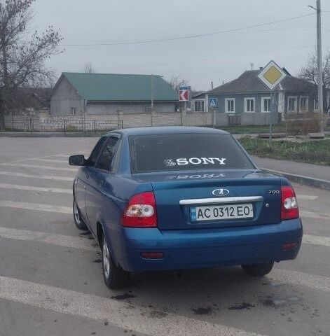 Синій ВАЗ 2170 Priora, об'ємом двигуна 1.6 л та пробігом 98 тис. км за 2199 $, фото 2 на Automoto.ua