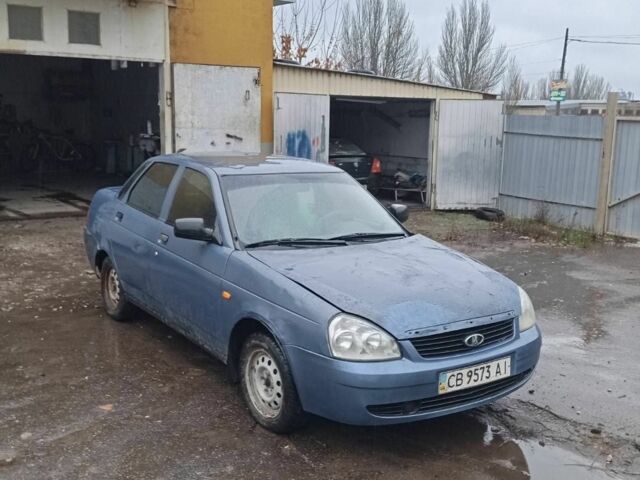 Синий ВАЗ 2170 Priora, объемом двигателя 1.6 л и пробегом 177 тыс. км за 1045 $, фото 3 на Automoto.ua