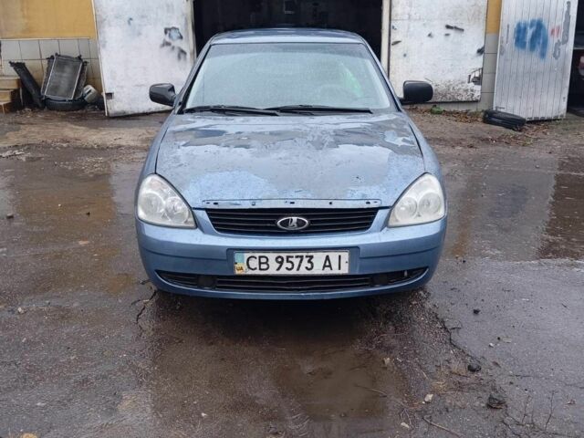 Синий ВАЗ 2170 Priora, объемом двигателя 1.6 л и пробегом 177 тыс. км за 1045 $, фото 6 на Automoto.ua