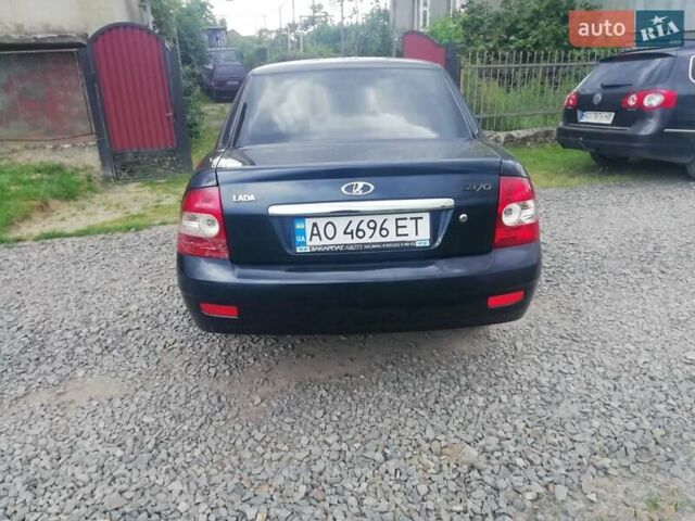 Синий ВАЗ 2170 Priora, объемом двигателя 1.6 л и пробегом 308 тыс. км за 1500 $, фото 5 на Automoto.ua