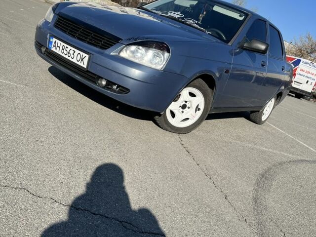 Синий ВАЗ 2170 Priora, объемом двигателя 1.6 л и пробегом 260 тыс. км за 1900 $, фото 1 на Automoto.ua