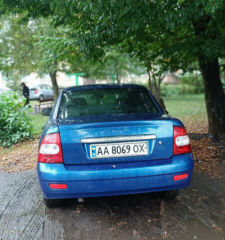 Синий ВАЗ 2170 Priora, объемом двигателя 1.6 л и пробегом 177 тыс. км за 1700 $, фото 6 на Automoto.ua