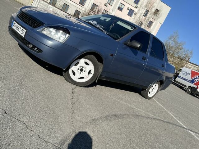 Синий ВАЗ 2170 Priora, объемом двигателя 1.6 л и пробегом 260 тыс. км за 1900 $, фото 2 на Automoto.ua