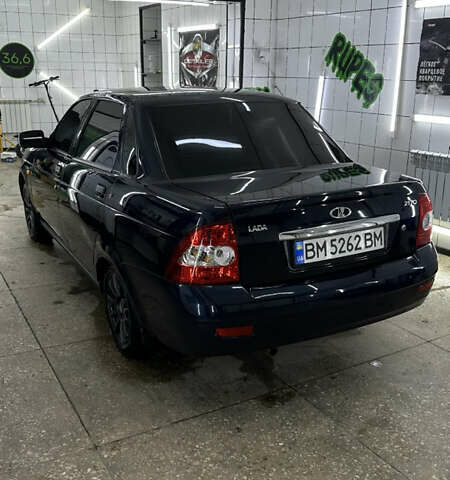 Синий ВАЗ 2170 Priora, объемом двигателя 1.6 л и пробегом 115 тыс. км за 2600 $, фото 3 на Automoto.ua
