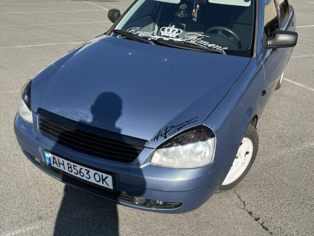 Синий ВАЗ 2170 Priora, объемом двигателя 1.6 л и пробегом 260 тыс. км за 1900 $, фото 4 на Automoto.ua