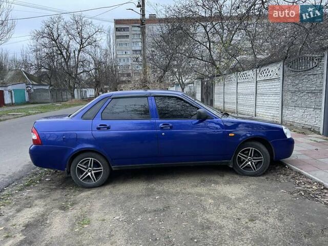 Синій ВАЗ 2170 Priora, об'ємом двигуна 1.6 л та пробігом 90 тис. км за 3400 $, фото 1 на Automoto.ua
