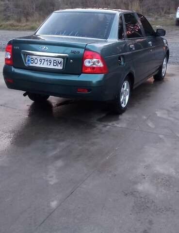 Зеленый ВАЗ 2170 Priora, объемом двигателя 1.6 л и пробегом 220 тыс. км за 1750 $, фото 4 на Automoto.ua
