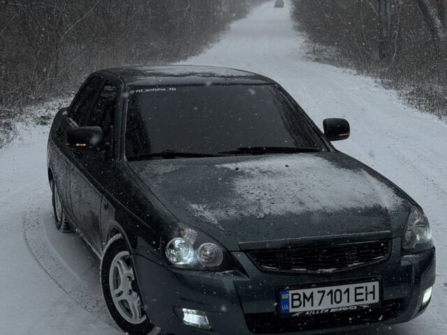 Зеленый ВАЗ 2170 Priora, объемом двигателя 1.6 л и пробегом 282 тыс. км за 3800 $, фото 1 на Automoto.ua