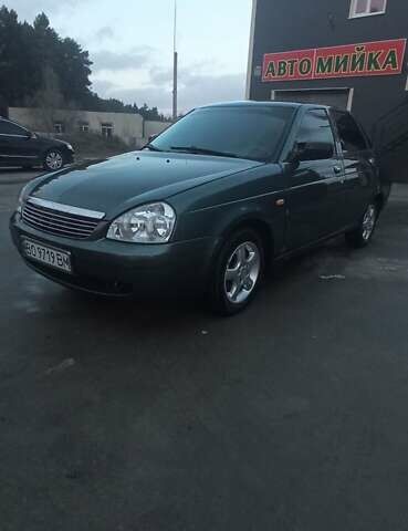 Зеленый ВАЗ 2170 Priora, объемом двигателя 1.6 л и пробегом 220 тыс. км за 1750 $, фото 2 на Automoto.ua