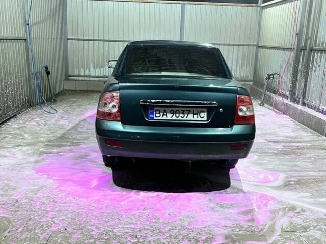 Зеленый ВАЗ 2170 Priora, объемом двигателя 1.6 л и пробегом 428 тыс. км за 2300 $, фото 3 на Automoto.ua