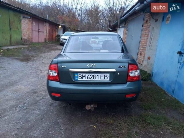 Зеленый ВАЗ 2170 Priora, объемом двигателя 1.6 л и пробегом 180 тыс. км за 2300 $, фото 3 на Automoto.ua