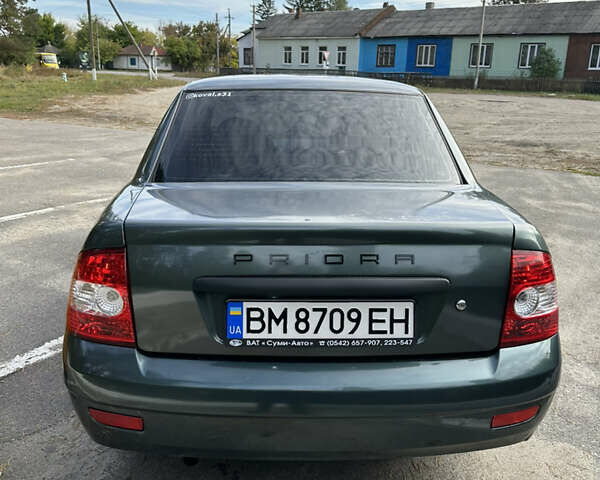 Зеленый ВАЗ 2170 Priora, объемом двигателя 1.6 л и пробегом 138 тыс. км за 3000 $, фото 4 на Automoto.ua