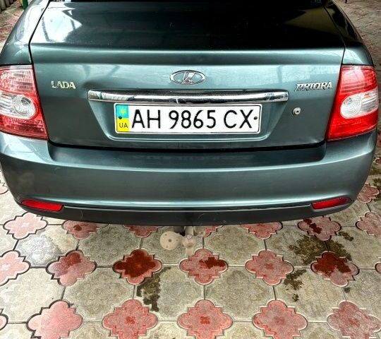 Зеленый ВАЗ 2170 Priora, объемом двигателя 0 л и пробегом 199 тыс. км за 2500 $, фото 5 на Automoto.ua