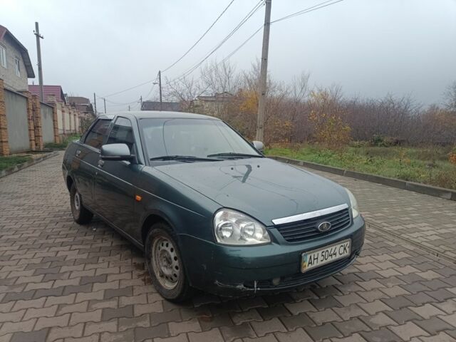 Зелений ВАЗ 2170 Priora, об'ємом двигуна 1.6 л та пробігом 201 тис. км за 1400 $, фото 2 на Automoto.ua