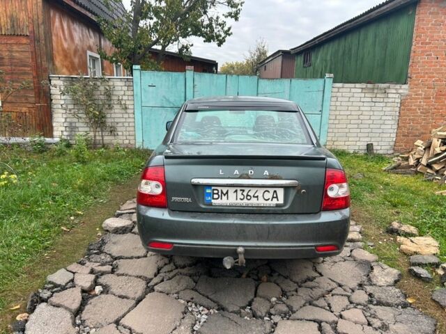 Зеленый ВАЗ 2170 Priora, объемом двигателя 1.6 л и пробегом 385 тыс. км за 2230 $, фото 2 на Automoto.ua