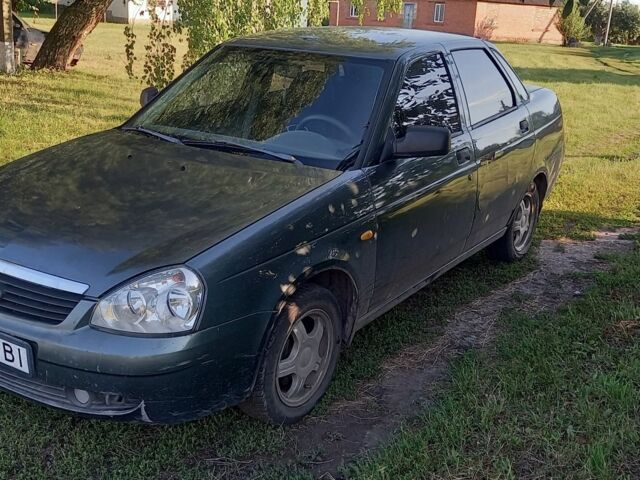 Зеленый ВАЗ 2170 Priora, объемом двигателя 1.6 л и пробегом 125 тыс. км за 1600 $, фото 1 на Automoto.ua