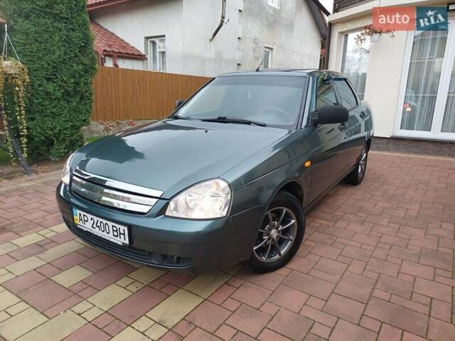 Зеленый ВАЗ 2170 Priora, объемом двигателя 1.6 л и пробегом 115 тыс. км за 3650 $, фото 2 на Automoto.ua