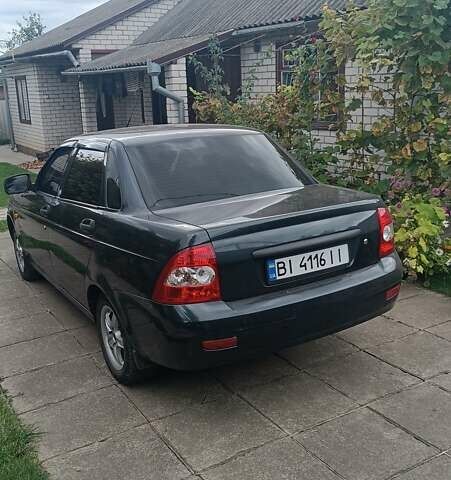 Зеленый ВАЗ 2170 Priora, объемом двигателя 1.6 л и пробегом 145 тыс. км за 3400 $, фото 2 на Automoto.ua