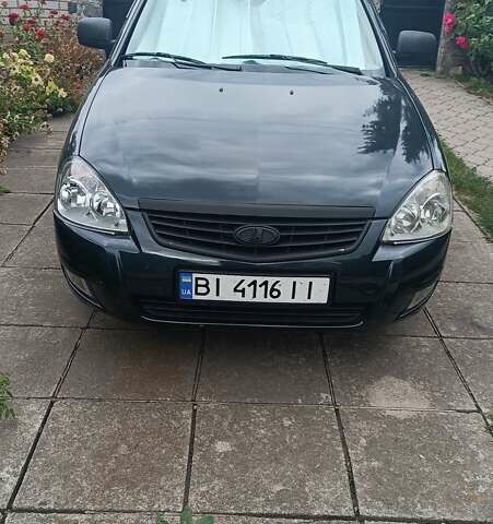 Зеленый ВАЗ 2170 Priora, объемом двигателя 1.6 л и пробегом 145 тыс. км за 3400 $, фото 3 на Automoto.ua