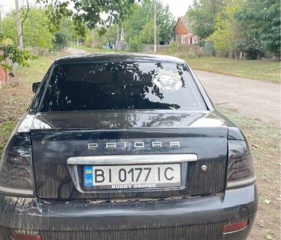 Черный ВАЗ 2171 Priora, объемом двигателя 1.6 л и пробегом 260 тыс. км за 3000 $, фото 1 на Automoto.ua