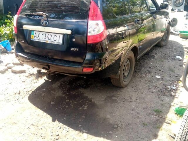 Черный ВАЗ 2171 Priora, объемом двигателя 1.6 л и пробегом 236 тыс. км за 1850 $, фото 2 на Automoto.ua